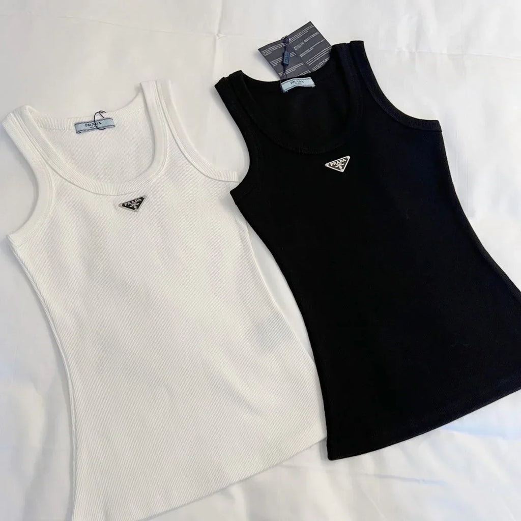 New Knitted Threaded Vest All-match Sling 1024031303