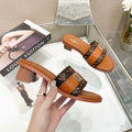 23 early spring new Lock It series letter buckle sandals and slippers XC160616012