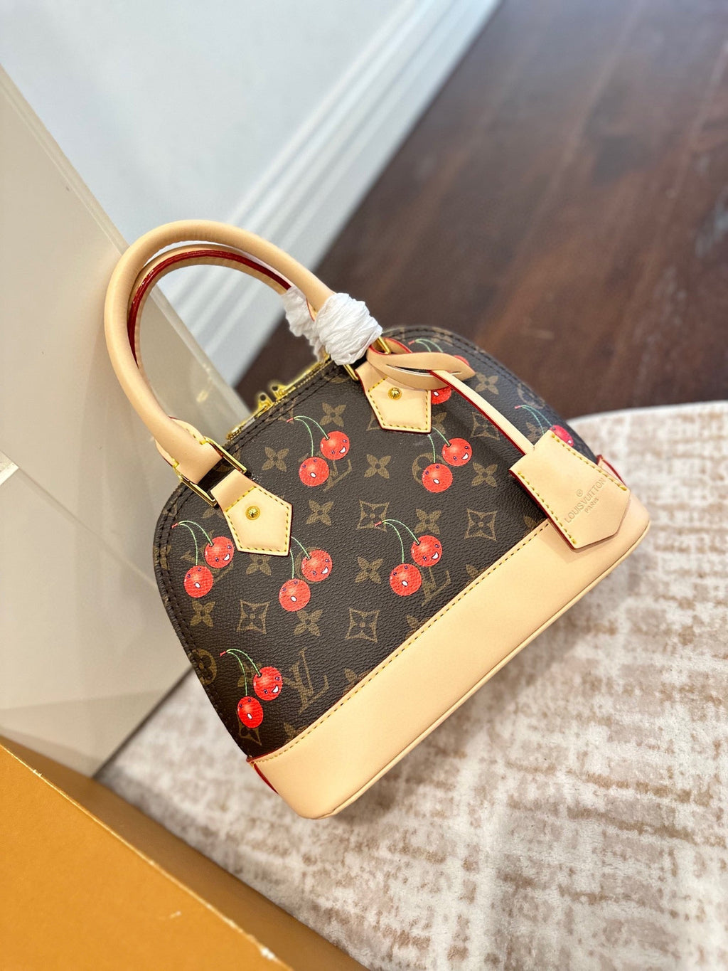 Lvv fashion cherry shell bag 0725071804