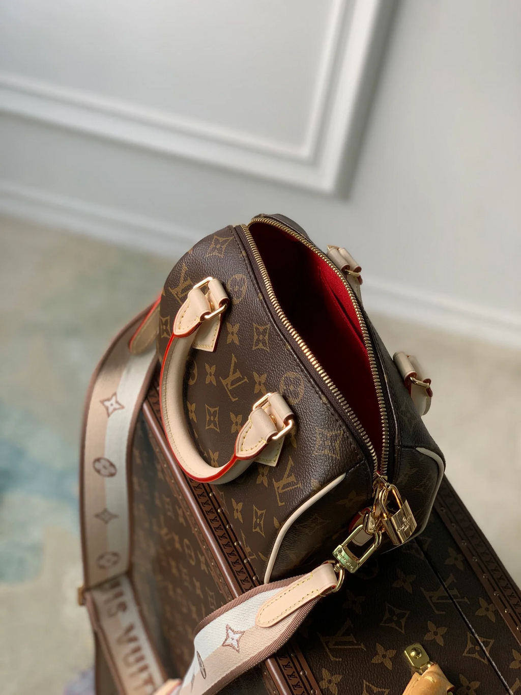 Lvv fashion printed crossbody handbag 0725031308