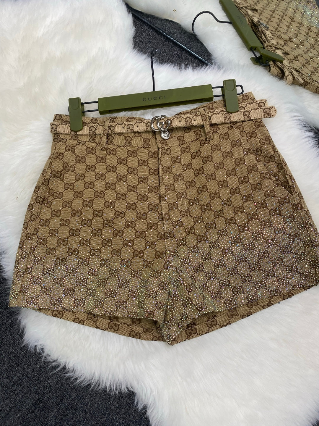 GG Fashion printed shorts 0725061623