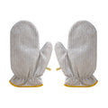 Waterproof and oil-proof dishwashing steel wool gloves