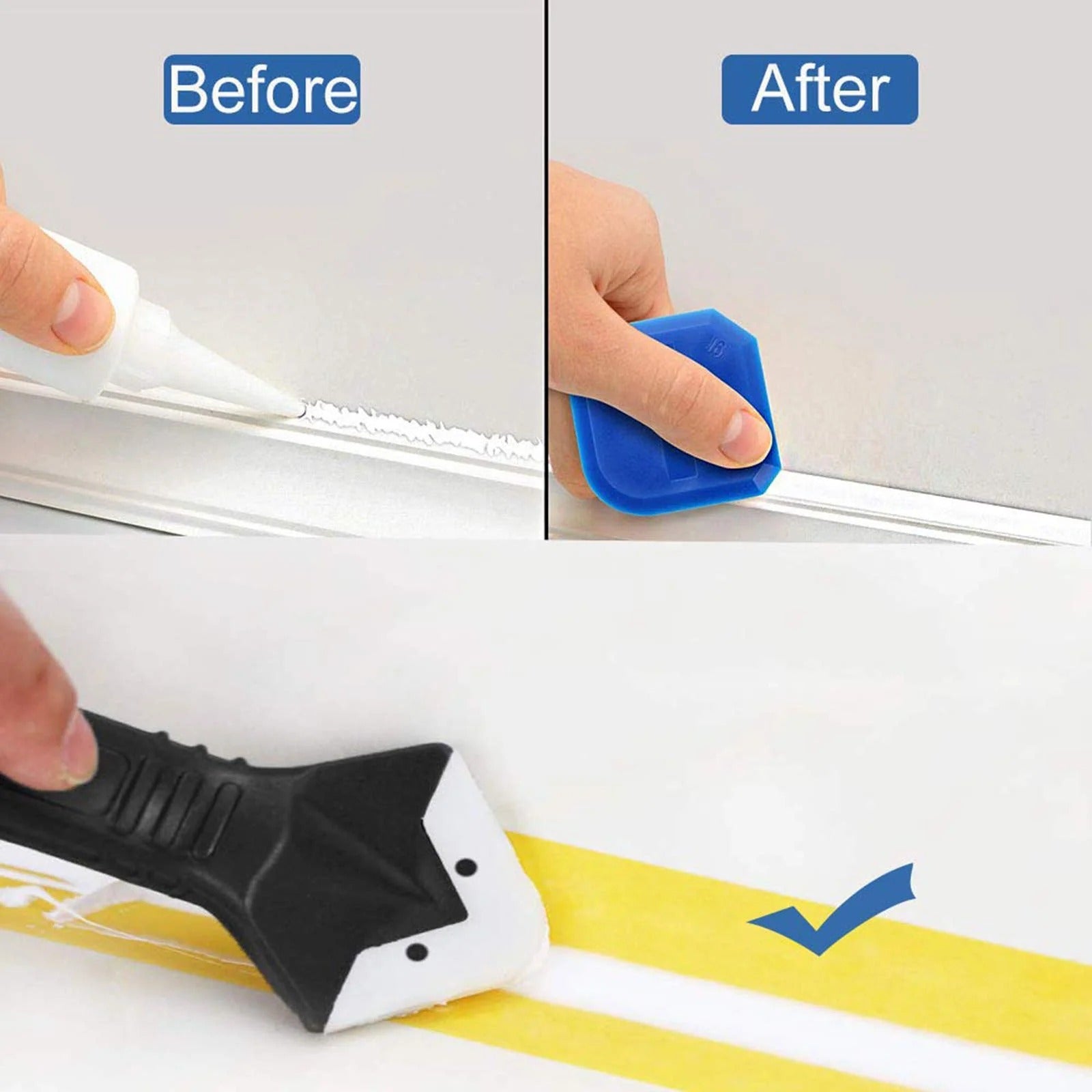 🔥3 In 1 Ultimate Caulking Tool