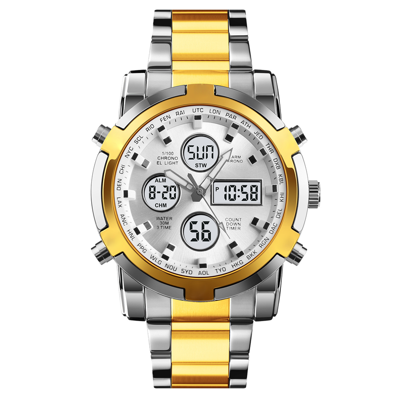 ⌚ 49% OFF NOW! 🪖 Men‘s Military Watch – Analog-Digital Display, Waterproof & Shock-Resistant 🛡️