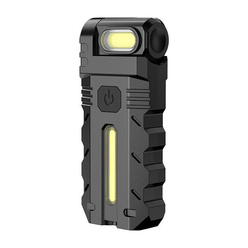 LED work light with 180° rotating head